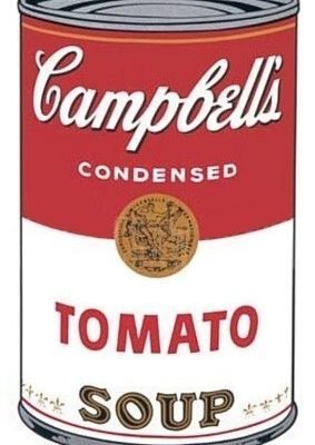 Campbell soup pop art